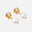 Pearl Knot Earrings