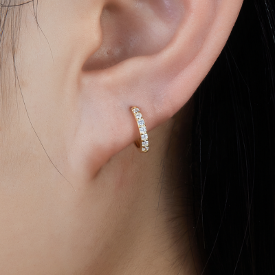 Alexandria Pavé Hoops