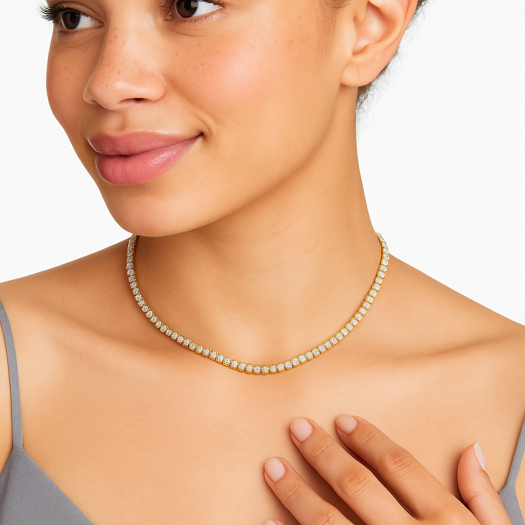 Classic Tennis Necklace