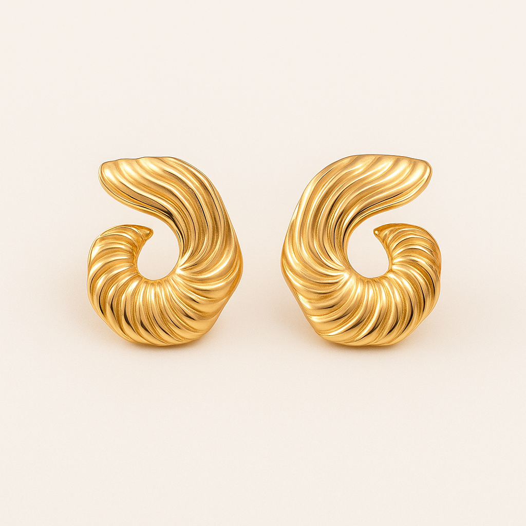 Iris Sculptural Earrings