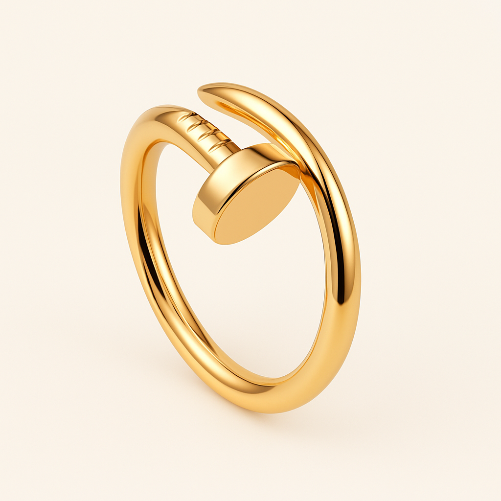 Nail Gold Ring