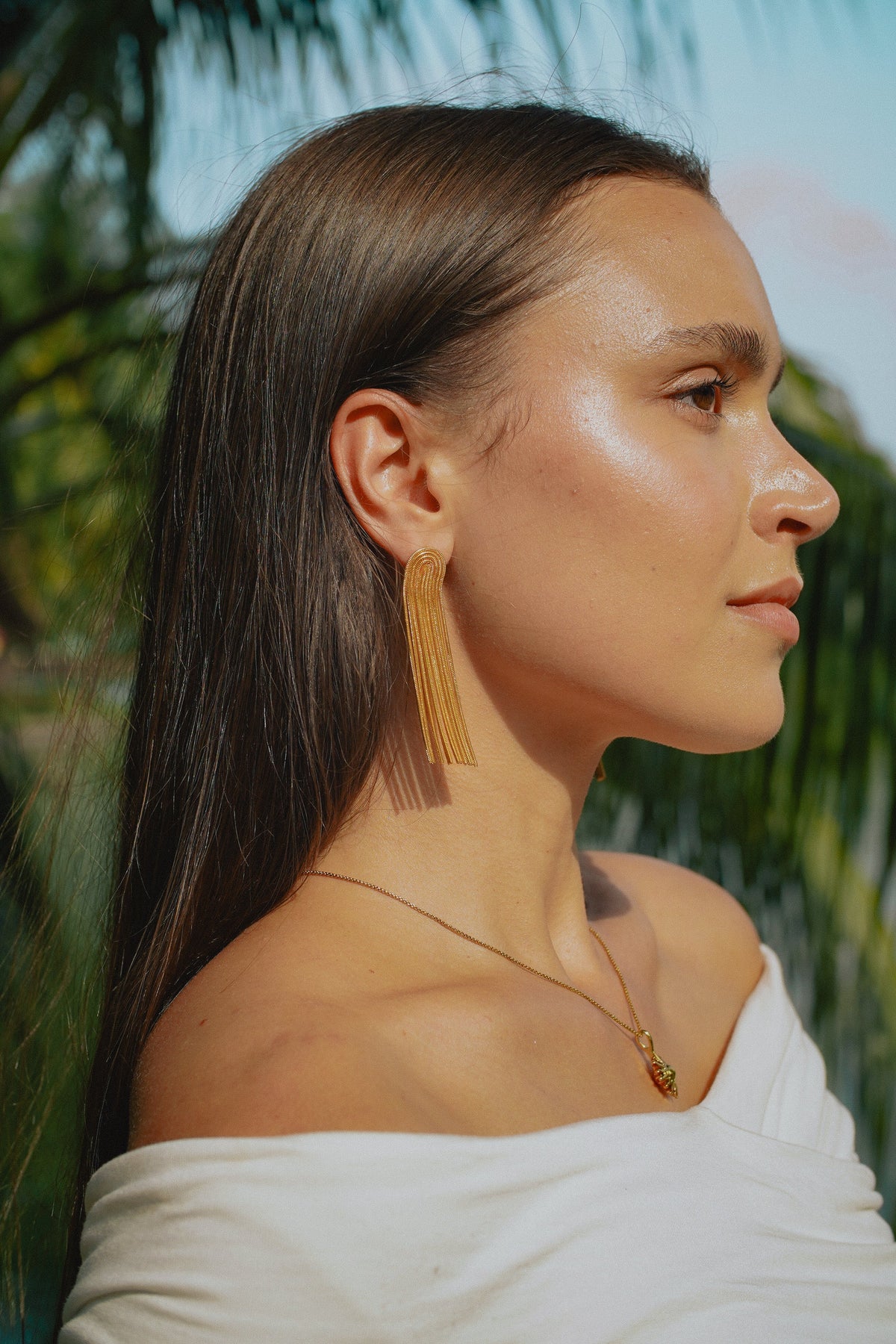 Lyra Fringe Earrings