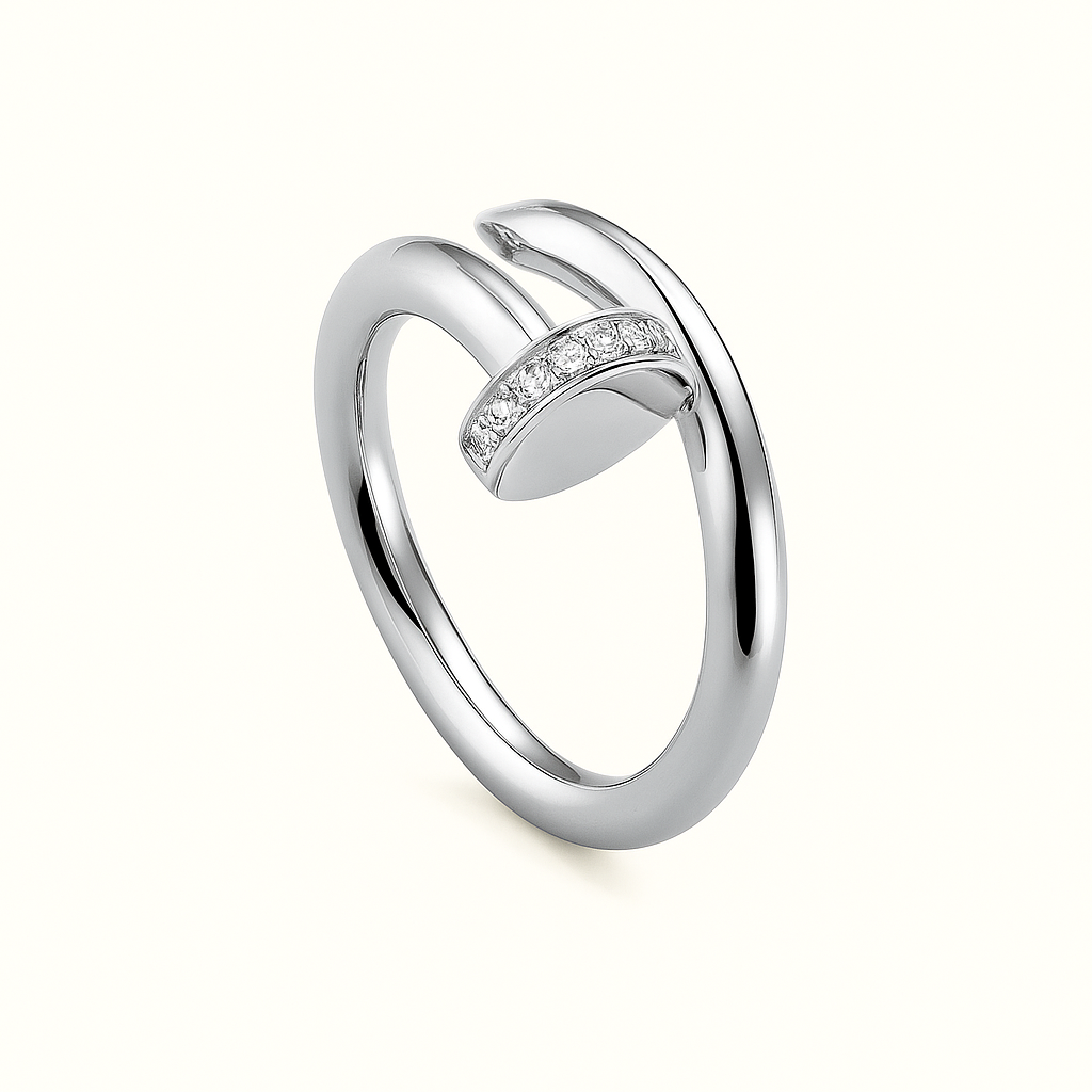 Nail Crystal Ring