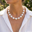 Baroque Coin Pearl Necklace