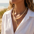 Triple Fish Charm Necklace